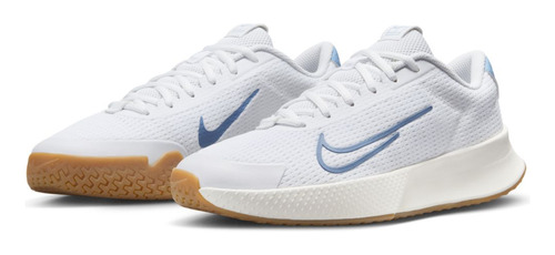 Tenis Para Mujer Nikecourt Vapor Lite 2 Blanco/azul