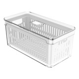 Organizador Clear Fresh Com Cesto 5l