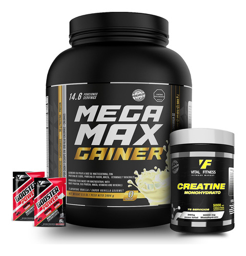 Proteina Megamax 5.5lb+creatina - Unidad a $149900