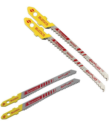 Serra Lâmina Ticotico Bu2dcs + Bu3dc Starrett 2 Laminas Cada