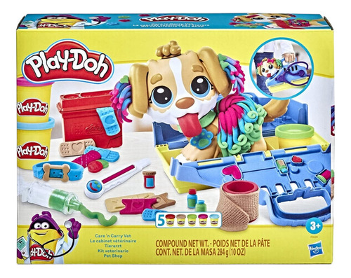 Play-doh Juego De Masa Cabina De Veterinario Pet Shop Hasbro