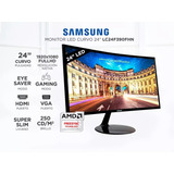 Monitor Samsung Curvo 24 S F390 Full Hd Freesync 60 Hz Gamer