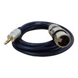 Cable Adaprador Microfono Xlr Hembra A Jack 3.5 Mm Trs   