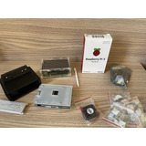 Raspberry Pi3 Pi 3 B+ C/ Case + Cooler + Fonte + 256gb Tela