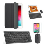 Kit Capa Teclado/mouse/pel Galaxy Tab A7 Sm T500/t505 10,4 