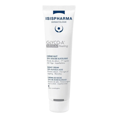 Isispharma Glyco A Peeling Facial Medio 30 ml Ácido Glicólico Noche Piel Luminosa Matificada Controla Sebo Imperfecciones | Envío gratis