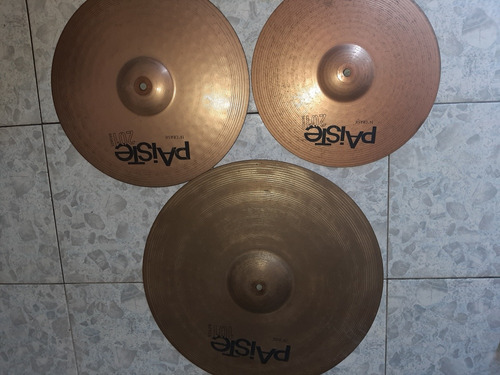 Set De 3 Platos Paiste