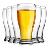 Vasos De Vidrio Cerveceros 355ml (set De 6)