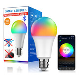 Focos Inteligente Bombilla 9w Led Bluetooth Bulb Rgbcw E26