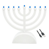 Menorá/candelabro The Dreidel White