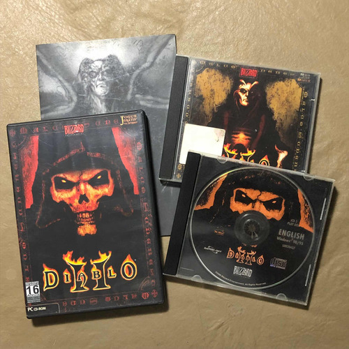 Pc Diablo 2 + Lord Of Destruction Expansion Set Originais