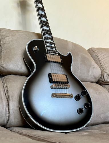 Guitarra Gibson Les Paul Custom Silverburst 2022