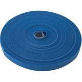 Velcro Doble Faz 20 Mts X 2cm Ancho. Amarra Cables Color Azul