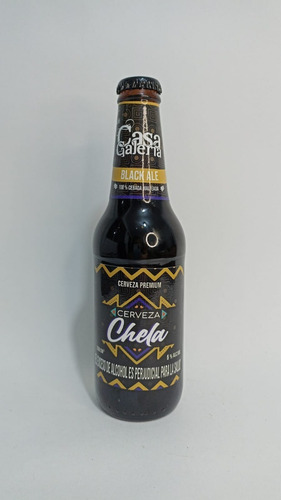 Cerveza Artesanal Chela Black - mL a $30