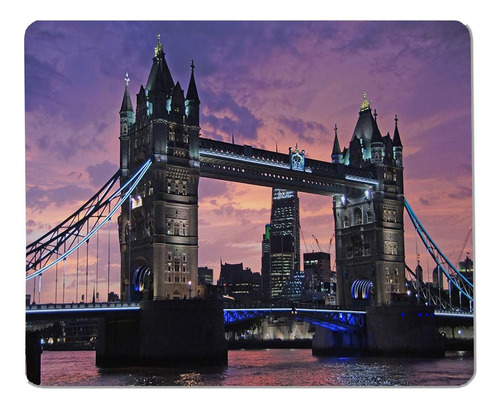 Mouse Pad Yeuss 20x24cm Diseno Puente De Londres