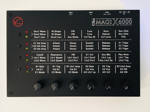 Volt Obimagix6000 Programador Para Oberheim Matrix 6 6r 1000