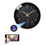 Reloj Camara Espia De Pared Wifi Vigilancia Oculta 1080p 