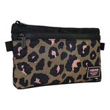 Estuche Class Animal Print Chocolate Head