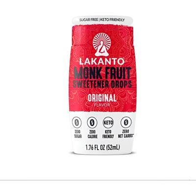 Lakanto Extracto Liquido Monkfruit Cítrico 52g 2 Pack | Envío gratis