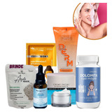 Kit Facial Acne Espinhas E Manchas Escuras