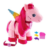 Barbie Un Toque De Peluches Mágicos, Peluche Pegaso Walk & F