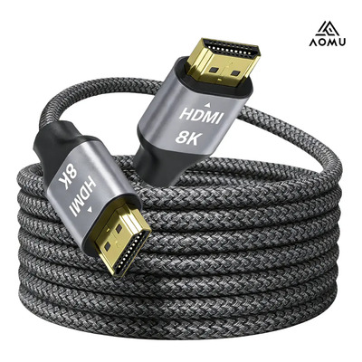 Cable HDMI 2.1 AOMU 3m 8K 60Hz 4K 120Hz Ultra Alta Velocidad PS5 PS4 Xbox TV | Meses sin interés