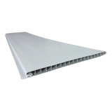 Cielorraso Machimbre Pvc Blanco 25 Cm X 8 Mm Mt Lineal