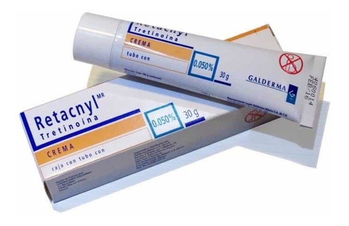 Retacnyl Tretinoina Crema 0.50% Acné Comedones Pústulas