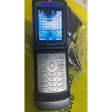 Motorola Rarz V3 Gris Impecable $1599 Para Uso En Telcel. Leer!!
