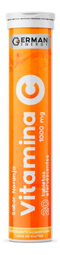 Vitamina C 1000mg 20 Tabs Eferv. German Energy