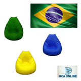 Copa Do Mundo - Brasil Rumo Ao Hexa - Kit Com 3 Puffs Fofão