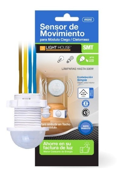 SENSOR DE MOVIMIENTO TECHO Y PASILLO  STAND BY