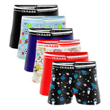 K/10 Cuecas Infantil Boxer Box Atacado Revenda Rexton Ckrass