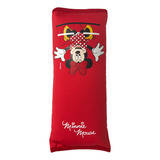 Almohadon Cubre Cinturon De Seguridad Auto Disney Minnie Color Rojo