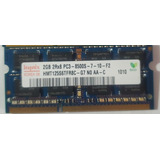 Memoria Ram Hynix Ddr3 2gb 1066 Mhz Pc3-8500s Hmt125s6tfr8c