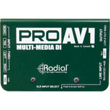 Radial Caja Directa Multimedia Pasiva Proav1