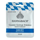 Cuerdas Clásica Nylon Hannabach 500 Ht