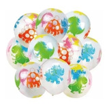 Pack 25 Globos Diseño Dinosaurios Decoración Globifiesta