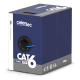 Cable Ethernet Blindado Cat6 De Celertec, 500 Pies, Ftp (bli