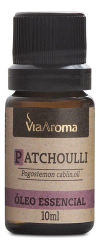 Oleo Essencial De Patchoulli 10ml - Via Aroma