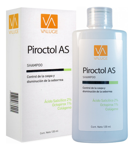Piroctol As Shampoo Dermatitis Seborreica Anticaspa 120ml 