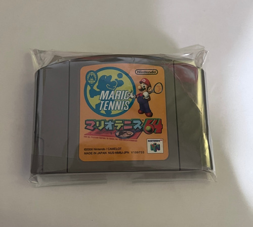 Mario Tennis Para Nintendo 64 Japones Original