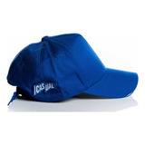 Gorra Vintage Algodón Rasgada Regulable Azul