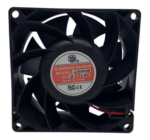 Ventilador Axial  Jl8038h24b  24vdc  80x80x38mm  - Jiulong