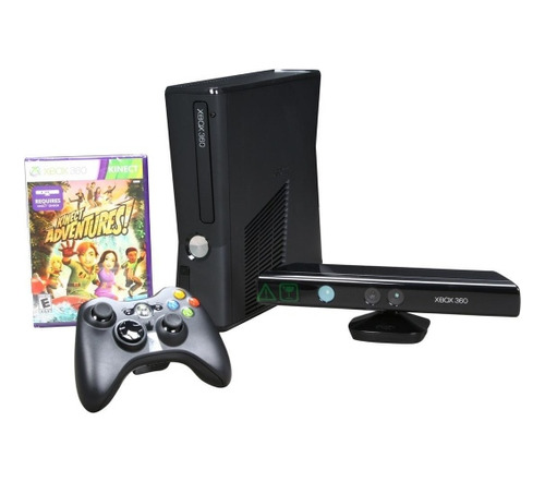 Xbox 360 Slim 500gb Kinect Adventures