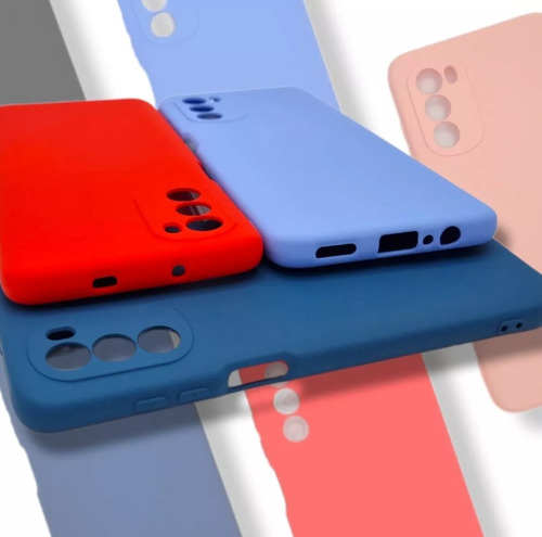 Funda De Silicona Con Felpa Para Motorola