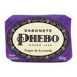 Atacado C/18 Sabonete Phebo Toque  De Lavanda 90g