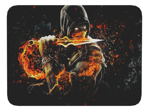 Mouse Pad Mortal Kombat Gamer 17cm X 21cm D76