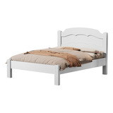 Berço Cama Casal Laís Mdf Ideal Para Colchões De 188x138cm 