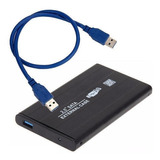 Cofre Case Para Disco Duro Sata 2.5 Usb 3.0 Para Notebook